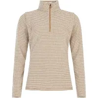 Protest Skipullover Ivory 1/4 Zip Active Top Damen Teddy Brown-M