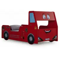 Xl Moebel Gmbh Rotes Autobett im Feuerwehr Design s Modernes Kinderbett