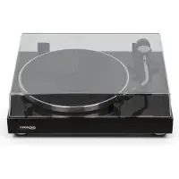 Thorens TD 204 - Plattenspieler, schwarz-hochglanz