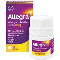 A. Nattermann & Cie GmbH Allegra Allergietabletten 20 mg Dose 100 St