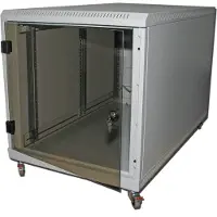 Triton RCA-12-A68-BAX-A1 19" Standschrank 12HE mit Rollen, 600x800mm, schwarz