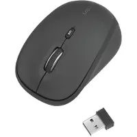 Logilink ID0193, rechts, Optisch, RF Wireless, 1600 DPI, Schwarz