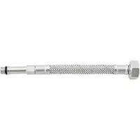 Tycner Geflechtschlauch für Wasserhahn 30cm 1/2''x10 Edelstahl Silber