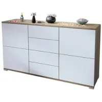 Vladon SIDEBOARD Rova Weiß matt