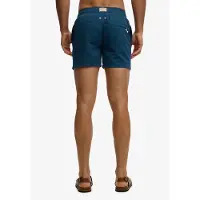 Superdry Badeshorts "EMBROIDERED LOGO 15 SWIM SHORT" aus Polyester, modische Passform, unifarbenes Design, pflegeleicht