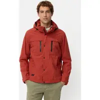 Camel active teXXXactive Blouson mit abnehmbarer Kapuze in Rot | Gr.: 118