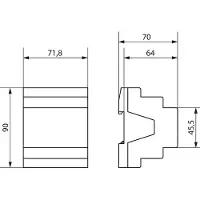 Theben AG THEB KNX-Dimmaktor DME 2 T KNX Erweiterungsgerät DME 2 T KNX