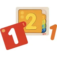 Goki Schichtenpuzzle Zahlen