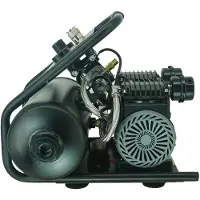 TRUTZHOLM Premium Brushless Silent Flüsterkompressor 9L – leiser Kompressor 900 W, 62 d...
