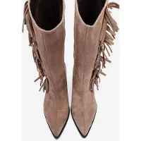 Forever & Always Orlo Lederstiefel mit Fransen im Western-Stil (Damen)