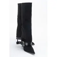 Prologue Elva Schnallenriemen Kniehoher Stiefel (Damen)