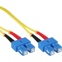 InLine LWL Duplex Kabel, SC/SC, 9/125µm, OS2, 7,5m, 7,5 m, OS2, 2x SC, 2x SC