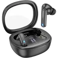 Hoco kabelloser / bluetoothfähiger Stereo-Kopfhörer TWS Shadow EQ6 schwarz
