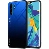 Cadorabo TPU 2 Farben Glas Cover