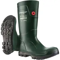 Dunlop - Herren/Damen Unisex Gummistiefel "Purofort TerraPRO" (Sicherheits-Grün)