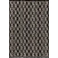 Benuta In- & Outdoor Teppich Lou Schwarz 160x230 cm Teppich Wohnzimmer Outdoorteppich Rechteckig Muster Modern Kurzflor Skandinavisch