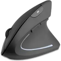 Perixx PERIMICE-713 R Vertikale Ergonomie-Maus, kabellos, wiederaufladbar