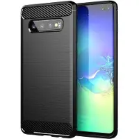 Cadorabo TPU Ultra Slim carbon edelstahl Kombi Cover