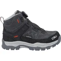 CMP Kids Kiruna Mid Fitgo WP Trekking Shoes grey-orange (45UV) 32