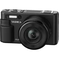 Yashica City 200, 72 MP, CMOS, 10x, 5K Ultra HD, 220 g, Schwarz