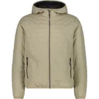 CMP - Padded Jacket Fix Hood - Kunstfaserjacke Gr 48 beige/oliv