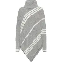 Cream Strickponcho "Poncho CRKuma"