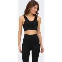Only Play Sport-BH "ONPEDDA-2 SEAM BRA NOOS" Regular Fit, aus Polyamid und Elasthan, atmungsaktiv, ohne Verschluss