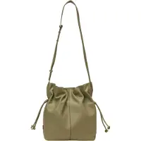 Marc O'Polo Leder Umhängetasche Schultertasche Sienna Hobo Bag Pure Sage khaki