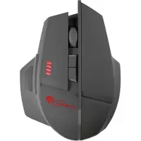 Genesis GX58, rechts, Optisch, USB Typ-A, 4000 DPI, 8500 fps, Schwarz, Rot