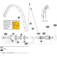 Mavic Ksyrium Hooked Rb Hinterradfelge