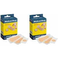 Holthaus Medical Pflasterstrips Ypsiplast wasserfest 2,5x7,2 cm x2 2x50 St Pflaster