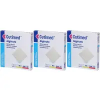 Cutimed Alginate Alginatkompressen 10x10 cm x3 3x10 St Kompressen