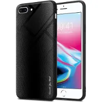 Cadorabo TPU Gestreiftes Glas Cover