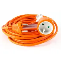 Emos Garden extension cord without ground 15m orange (P01315)