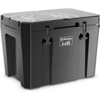 Petromax Kühlbox 50 Liter Schwarz KX50-BLACK für Camping, Angeln und Picknick / Stromunabhängig