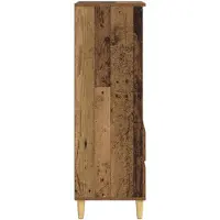 vidaXL Highboard Altholz 40 x 36 x 110 cm Holzwerkstoff