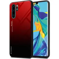 Cadorabo TPU 2 Farben Glas Cover