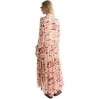 Scotch & Soda Ufu01635t Langarm-midikleid