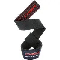 Chiba 40605 Lifting Straps Black - Fitness-Zubehör - Trainingsgeräte