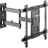 Logilink - Klammer - full-motion - für LCD-TV / gekrümmter LCD-TV - Schwarz
