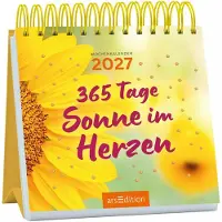 Sonstige Verlage Mini-Wochenkalender 365 Tage Sonne im Herzen 2027