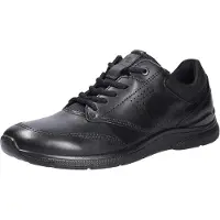 Ecco Irving Veterschoenen Laag - Zwart - Maat 42