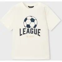 Mayoral T-Shirt 3074 Weiß Regular Fit