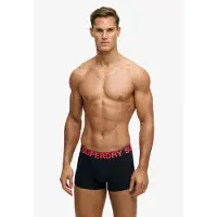 Superdry Boxershorts "TRUNK TRIPLE PACK" Packung, 3 Stk. aus Baumwollmischung, körpernahe Passform