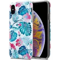 Cadorabo IMD TPU Bunte Blumen & Blätter Cover