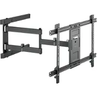 Logilink - Klammer - full-motion - für LCD-TV / gekrümmter LCD-TV - Schwarz