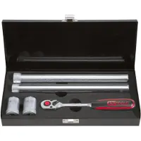 Ks Tools 517.1140, Schwarz, Silber, 3/8", 1 Stück(e), 2,07 kg