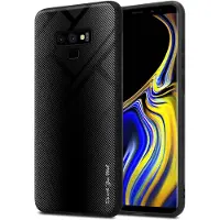 Cadorabo TPU Gestreiftes Glas Cover