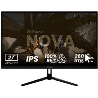 AROZZI Nova 27" Gaming Monitor - QHD IPS - 260Hz - Schwarz