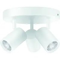 WiZ Connected Imageo 3 Deckenleuchte Round RGB White - , Imageo, dimmbar, Weiß, für Flurbereich, Aluminium, Modern